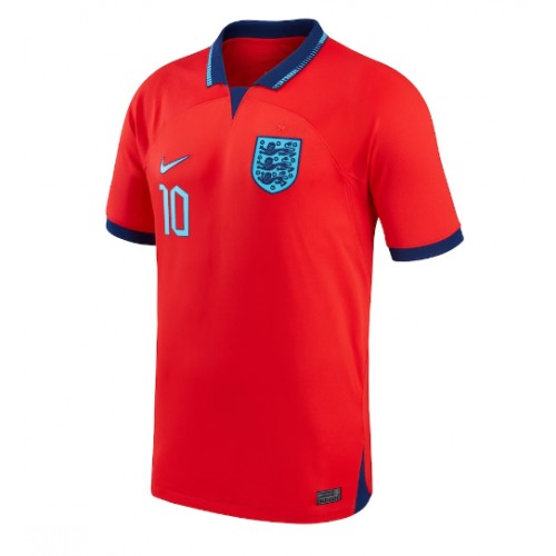England Raheem Sterling #10 Replica Away Shirt World Cup 2022 Short Sleeve